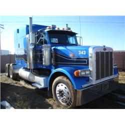 PETERBILT 378 T/A TRUCK TRACTOR, s/n 1XPFDU9X0WN446374