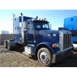 PETERBILT 378 T/A TRUCK TRACTOR, s/n 1XPFD38XXTN402762
