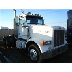 PETERBILT 378 T/A TRUCK TRACTOR, s/n 1XPFDE9X2TN390441
