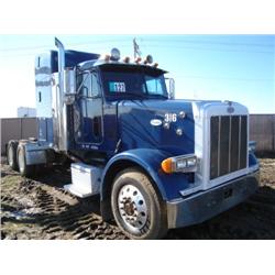 PETERBILT 378 T/A TRUCK TRACTOR, s/n 1XPFD38XXTN402769