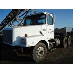 VOLVO WG64T T/A TRUCK TRACTOR, s/n 4V1JDBPF7SN833820