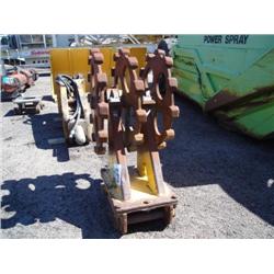 36in. COMPACTION WHEEL TO FIT HYD EXCAVATOR,