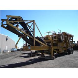 EAGLE 2036 PORTABLE JAW CRUSHER, s/n 803652