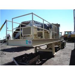 PIONEER ROCK EATER 2500 74DVG PORTABLE VERTICAL SHAFT IMPACT CRUSHER, s/n 74P143