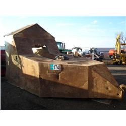 PIONEER 36in. X 12ft. DOZER TRAP FEEDER, s/n 8362