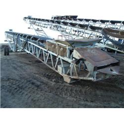 SWIFT K3680 36in. X 80ft. PORTABLE STACKING LATTICE CONVEYOR, s/n 031799