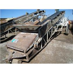 SWIFT K3030 30in. X 30ft. PORTABLE LATTICE CONVEYOR, s/n 33199