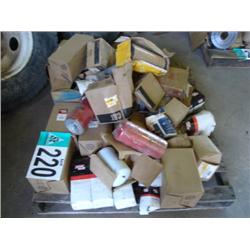 PALLET OF ASSORTED PARTS,