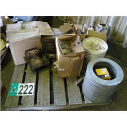 PALLET OF ASSORTED PARTS,