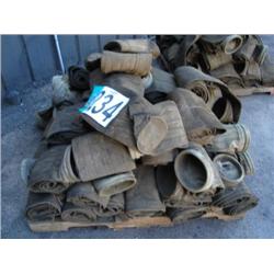 PALLET OF BAG HOUSE BAGS,