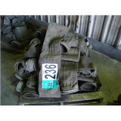 PALLET OF BAG HOUSE BAGS,