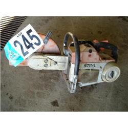 STIHL TS460 HAND HELD CONCRETE SAW, s/n N/A