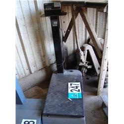 RICE LAKE RL1124 1000lb. CAPACITY SCALE, s/n AX25299