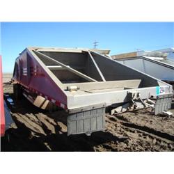 R-WAY PW2140 TRI AXLE BOTTOM DUMP TRAILER, s/n 1R9BS4036NL168046