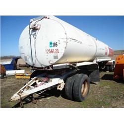 TRAILMOBILE 8,75O GALLON T/A FUEL TANK TRAILER, s/n J40185