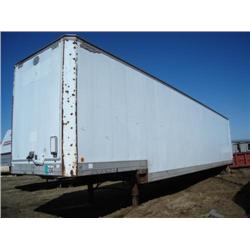 GREAT DANE 53ft. T/A STEP DECK STORAGE VAN TRAILER, s/n B15525