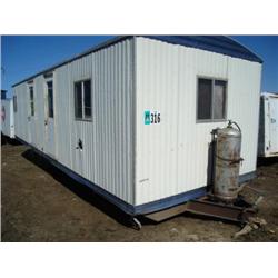 MILLER 8ft. X 36ft. T/A TYPE II LAB TRAILER, s/n 364310