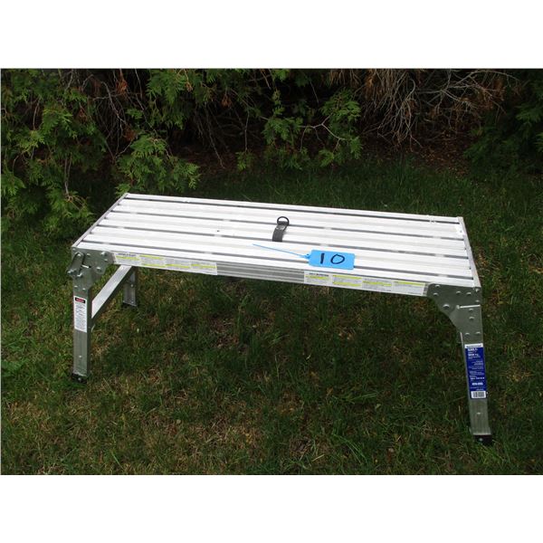 Mastercraft Folding Work Platform (40"Lx12"Wx21" Tall)
