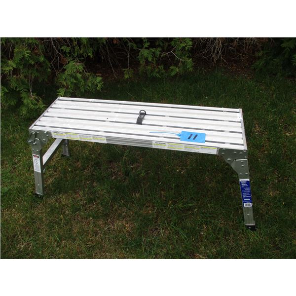 Mastercraft Folding Work Platform (40"Lx12"Wx21" Tall)