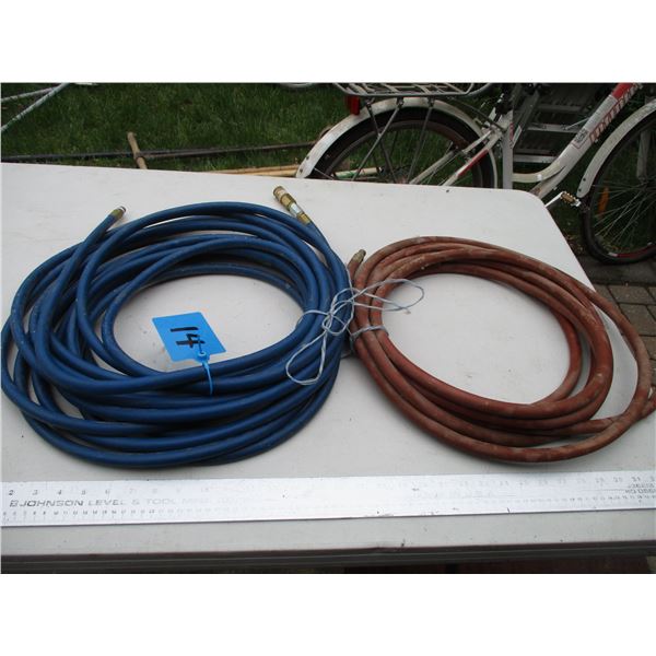 (2) Air Lines (1-50', 1-25' Approximate)