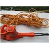 Image 3 : Black & Decker 13" Corded Hedge Trimmer w/100' Extension Cord (Outer Jacket has a Few Splits)
