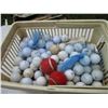 Image 4 : Basket of Used Golf Balls & (12) 3 pks of New Golf Balls of Varying Brands