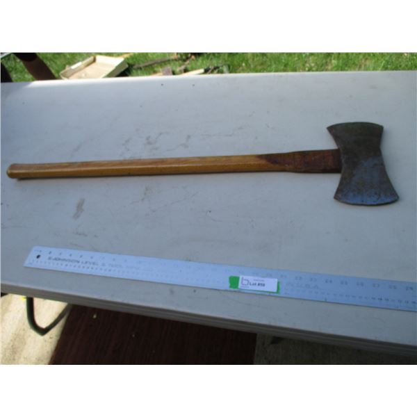 Ashdowns Double Sided Felling Axe w/Benchmark Hickory Handle