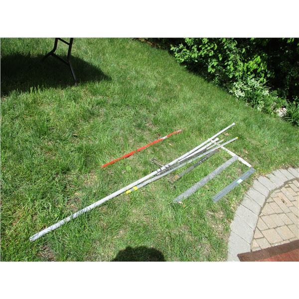 Extenda Pole, Drywall Square, Conduit, Plant Pot Hanger Stand/Post, Snip Bar & Large Task 50" Pry Ba