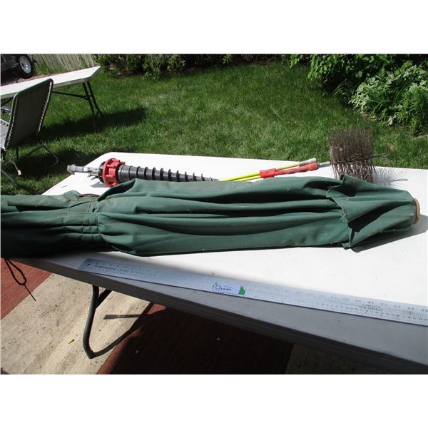 Chimney Sweep, Patio Umbrella w/Pole