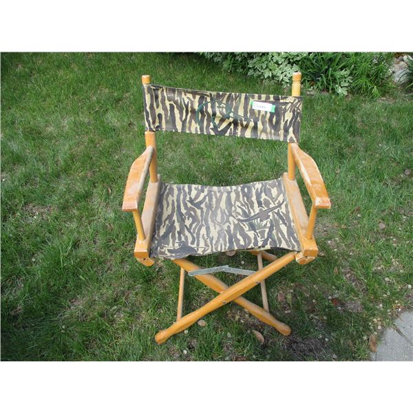 Ducks Unlimited Folding Wooden Director Chair