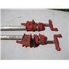 Image 2 : (2) 55" Aluminum Pipe Bar Clamps