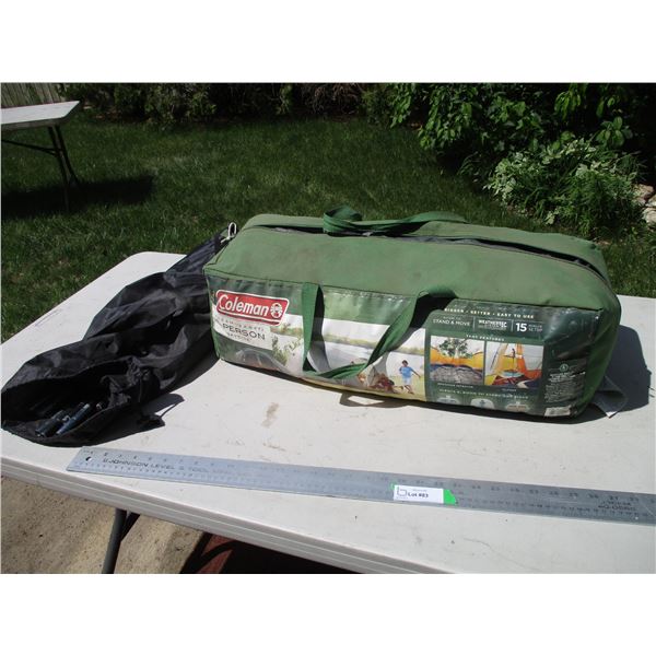Coleman Six Person Tent (13'x8') & Additional Tent Poles