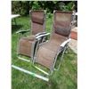Image 1 : (2) Folding Zero Gravity Reclining Chairs
