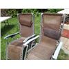 Image 2 : (2) Folding Zero Gravity Reclining Chairs