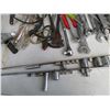 Image 2 : Various Hand Tools - Combo. Wrenches, Fencing Pliers, Sockets, Ratchet, Cable, Drop Hitch Pins, Nut 
