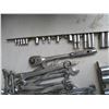 Image 3 : Various Hand Tools - Combo. Wrenches, Fencing Pliers, Sockets, Ratchet, Cable, Drop Hitch Pins, Nut 