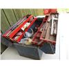 Image 2 : Vintage Steel Toolbox w/Contents
