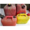 Image 2 : (2) 20L Gas Cans & (2) Small Fuel Cans