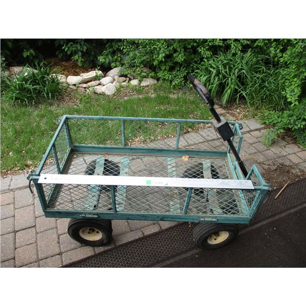 Four Wheel Cart (Flat Tires)