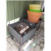 (2) Basket Planters & Pots