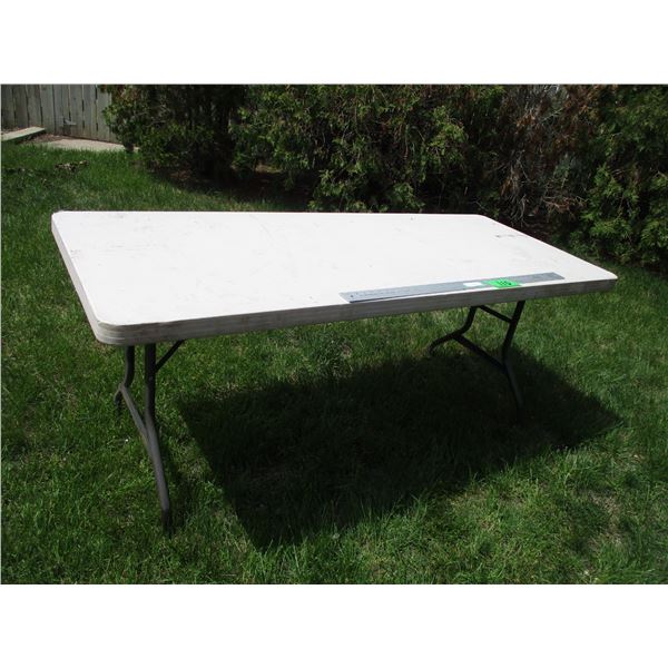 6' Lifetime Folding Table