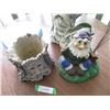 Image 2 : Yard/Garden Décor. - Gnome Rain Chime, Plant Pots, Welcome Stepping Stone