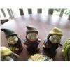 Image 3 : (6 pcs) Yard Décor. - Garden Gnomes