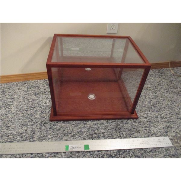 Glass Display Case (16 x12 X12 )