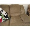 Image 5 : Reclining Love Seat w/Large Stuffed Animals, Blankets etc. (Will Need Able Bodied Personal to Move f