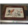 Vintage Rooster Serving Tray