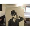 Image 2 : Charlie Chaplin Print "Little Tramp" (62"x21.5")