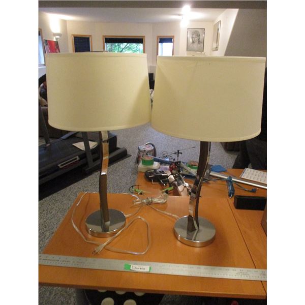 (2) Table Lamps