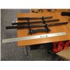 Image 1 : (3 pc) Wooden Katana Set w/Display Stand