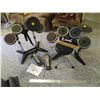 Image 1 : (2) Sony PlayStation Rock Band 2 Drum Sets (Not Complete) w/Stool